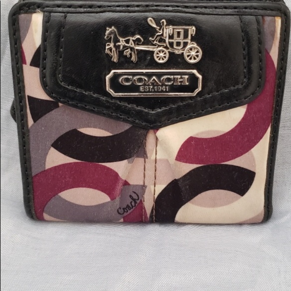 Coach card holder